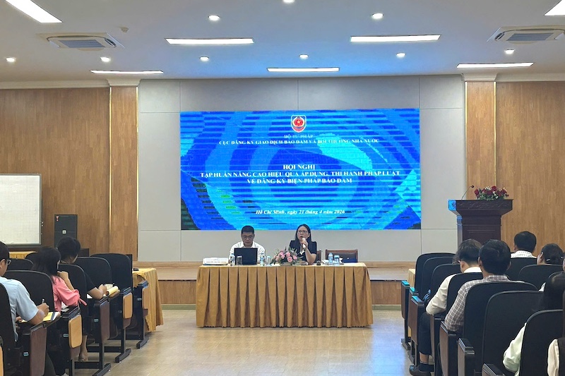 Nâng cao hiệu quả áp dụng, thi hành pháp luật về đăng ký biện pháp bảo đảm